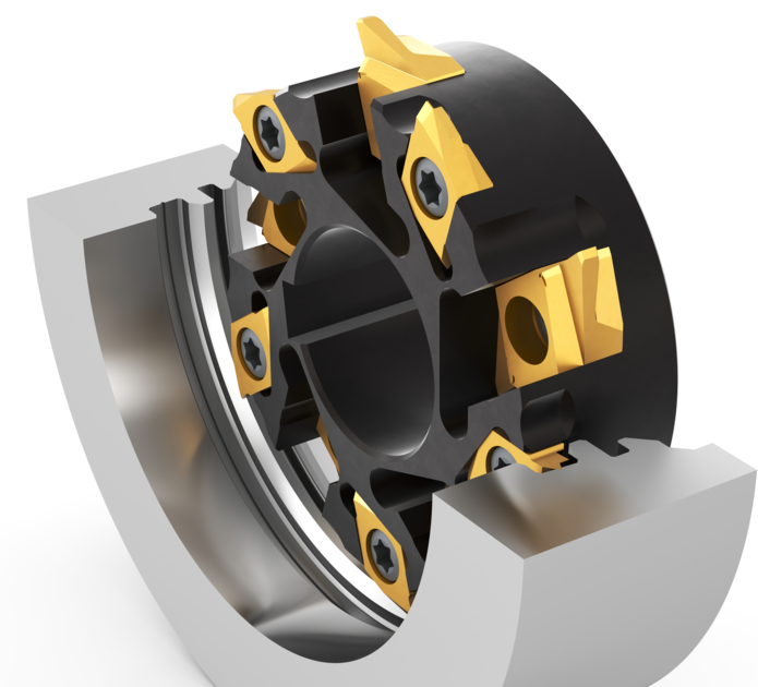 simtmillKX - Combined milling cutter