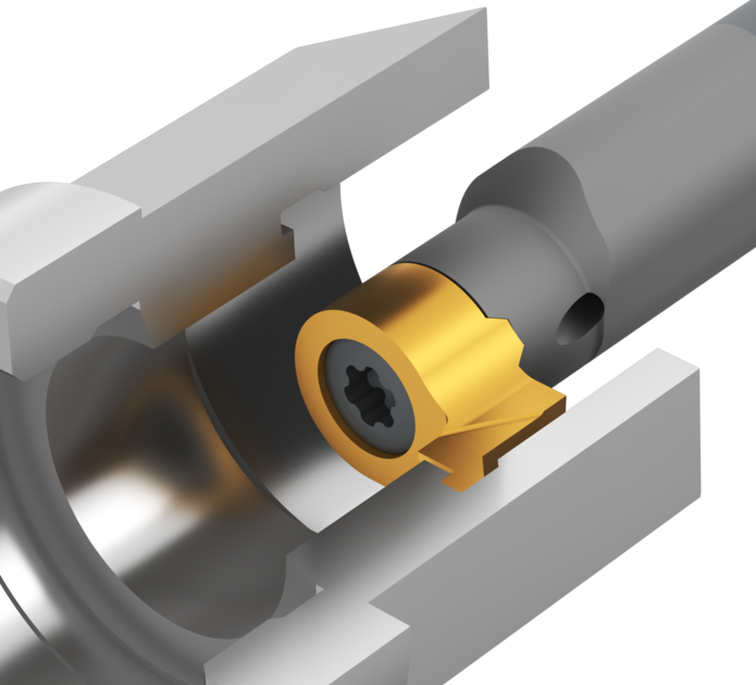 simturn DX - axial groove in narrow bore